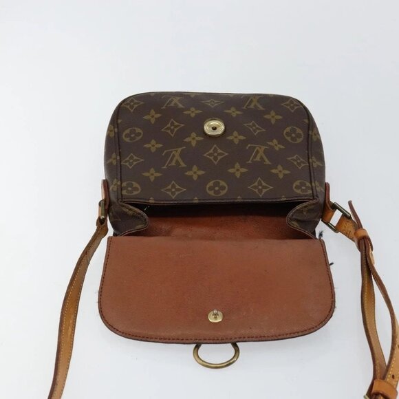 LOUIS VUITTON Monogram Saint Cloud MM Shoulder Bag M51243 LV Auth 145228 - Picture 13 of 16
